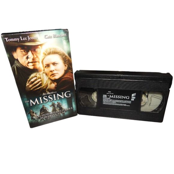 THE MISSING Tommy Lee Jones Cate Blanchett vintage VHS in original paper case - Picture 2 of 6